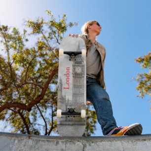 London Big Ben Skateboard – Urban Street Style 