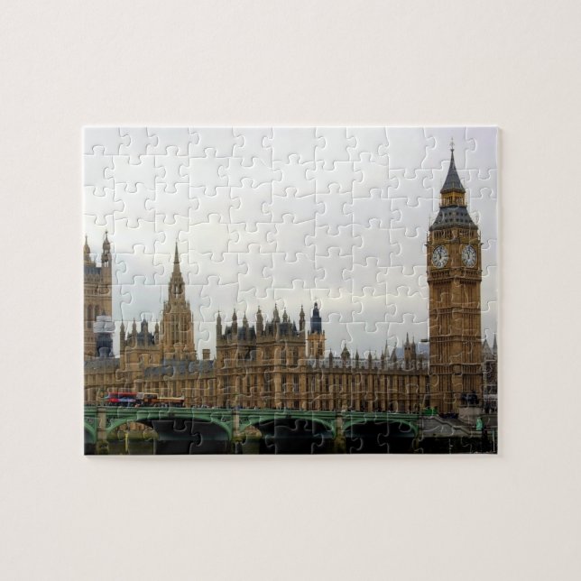 London - Big Ben - Westminster - 8x10 - 110 pcs. Jigsaw Puzzle (Horizontal)