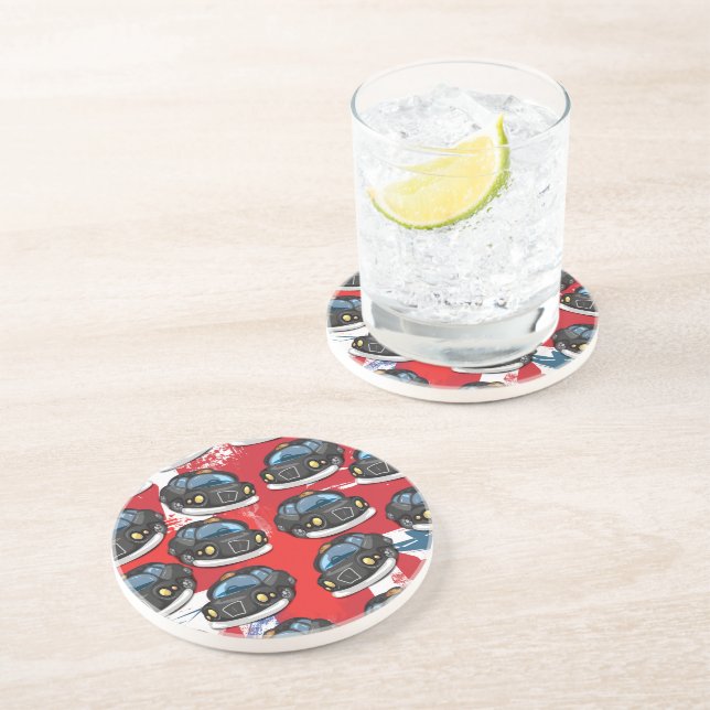 London Black Cab Coaster (Side)