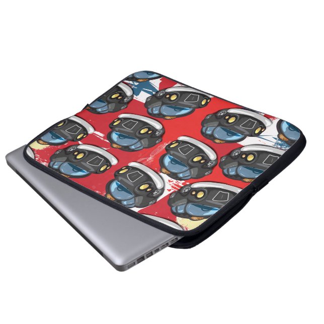 London Black Cab Laptop Sleeve (Front Bottom)
