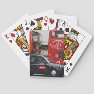 London Black Cab Taxi Playing Cards