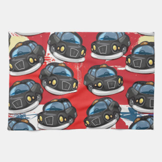 London Black Cab Tea Towel
