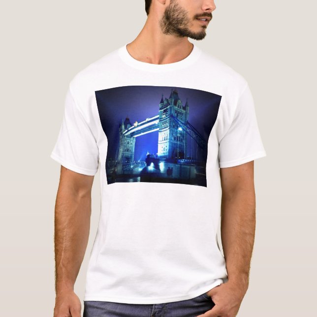 London Bridge at Night T-Shirt (Front)