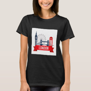 London Bridge Big Ben Traveller T-Shirt