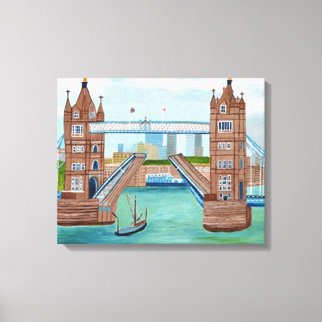 London Bridge canvas art  (Front)
