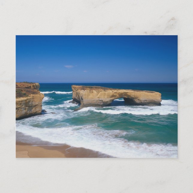 London Bridge, Great Ocean Road, Victoria, Postcard (Front)