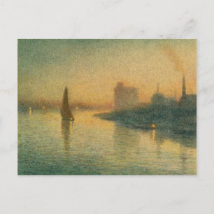 London Bridge - Joseph Pennell - 1893 Postcard