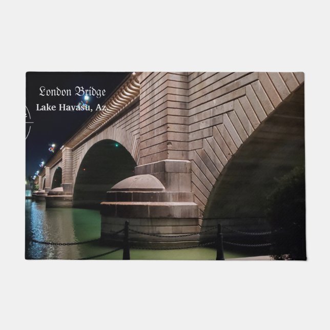 London Bridge, Lake Havasu, Az. Doormat (Front)