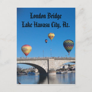 London Bridge, Lake Havasu, Az. Postcard