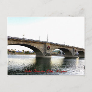 London Bridge Lake Havasu City, Arizona Postcard