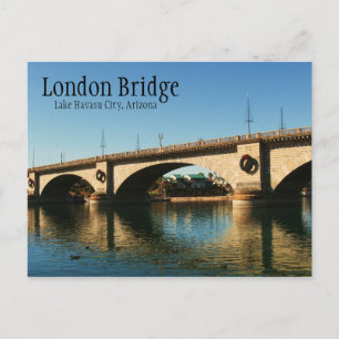 London Bridge, Lake Havasu City, AZ Postcard