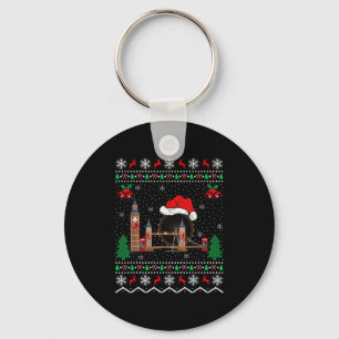 London Bridge Lover Matching Ugly London Bridge Ch Key Ring