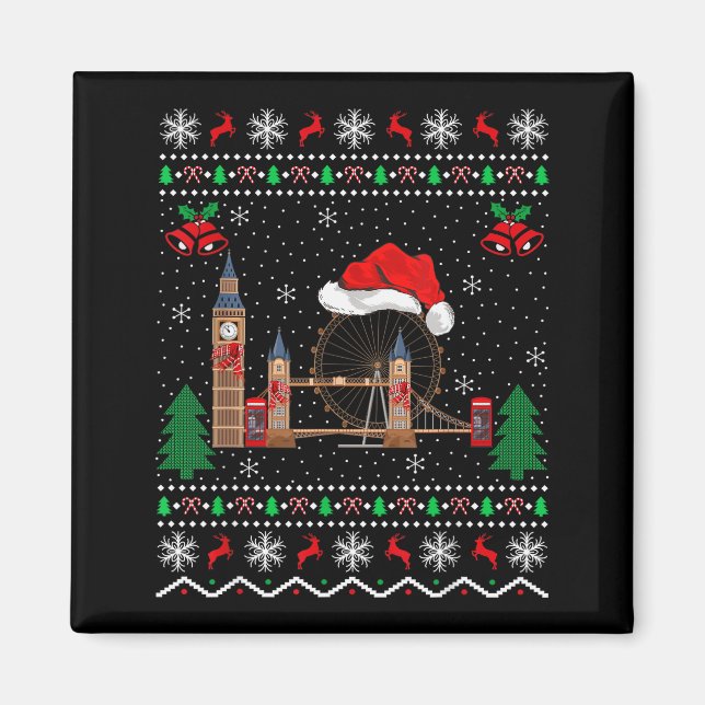 London Bridge Lover Matching Ugly London Bridge Ch Magnet (Front)