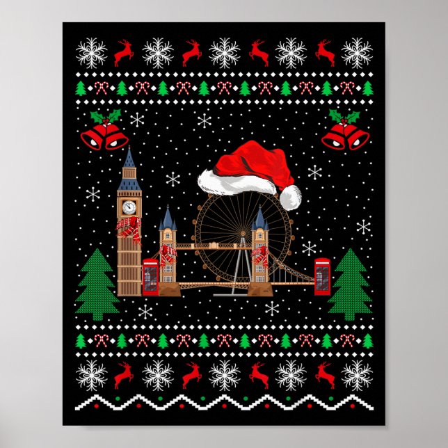 London Bridge Lover Matching Ugly London Bridge Ch Poster (Front)