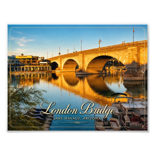 London Bridge Photo Print (Front)