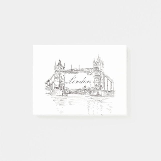 London bridge post it notes (Front)