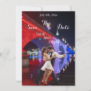 London Bridge Save the Date Invitation