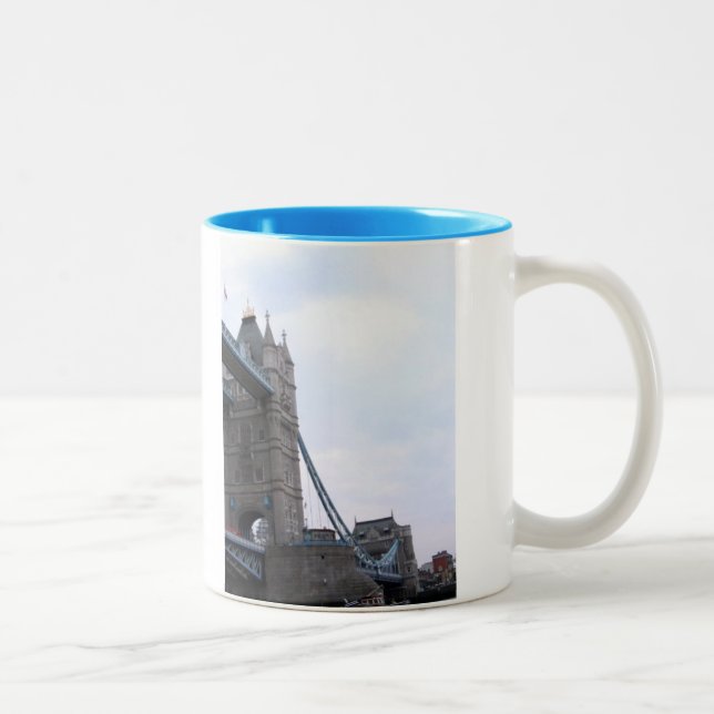 London Bridge Two-Tone Coffee Mug (Right)