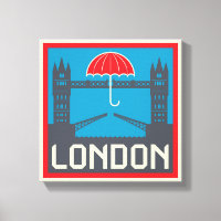London Bridge with Umbrella