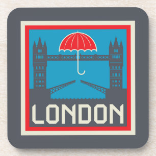 London Bridge with Umbrella Coaster