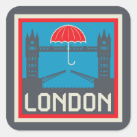 London Bridge with Umbrella