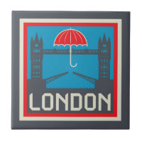 London Bridge with Umbrella