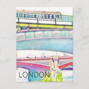 London Bridges Postcard