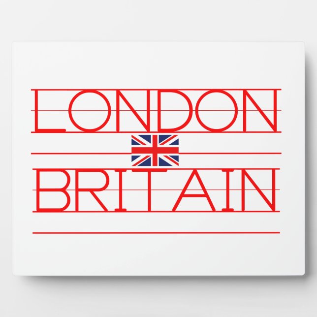 LONDON BRITAIN PLAQUE (Front)