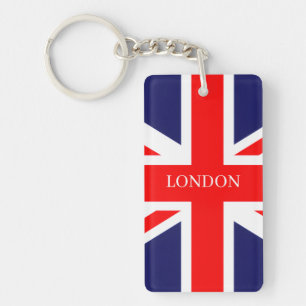 London British Flag Key Ring