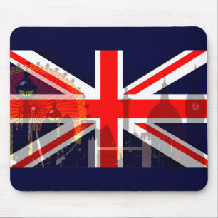 London-British Flag_ Mouse Mat