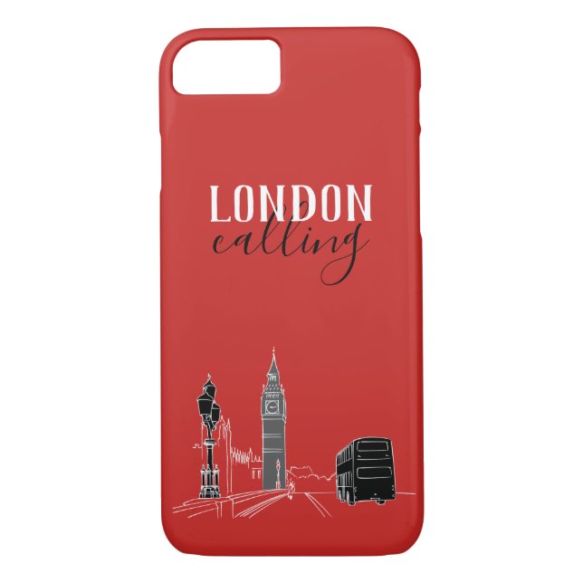 London British Red Case-Mate iPhone Case (Back)