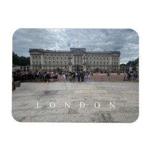 London Buckingham Palace view fridge magnet