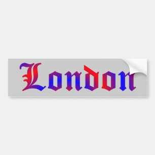 London Bumper Sticker