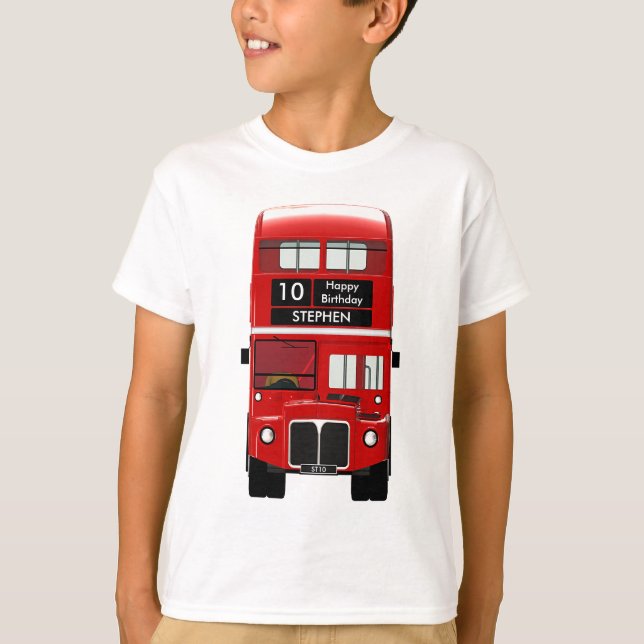 London Bus #2 T-Shirt (Front)
