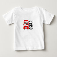 London Bus Baby Tee