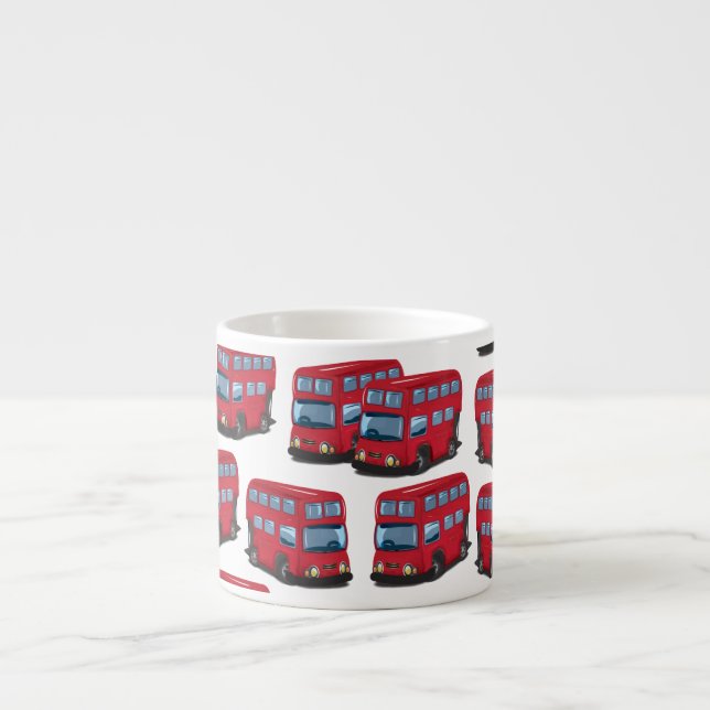 London Bus Espresso Cup (Front)