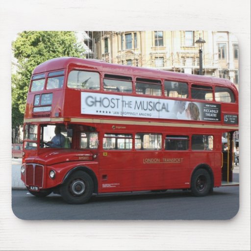 Image of London bus Mouse Mat