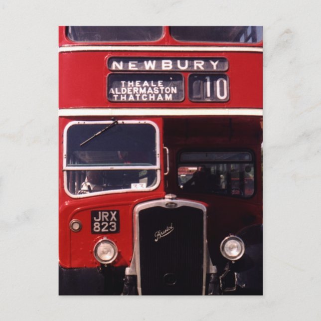 London Bus- Newbury Postcard (Front)