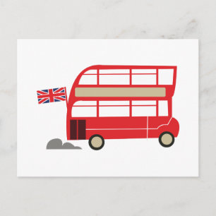 London Bus Postcard
