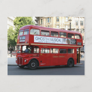 London bus postcard
