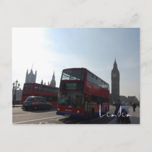 London Bus Postcard