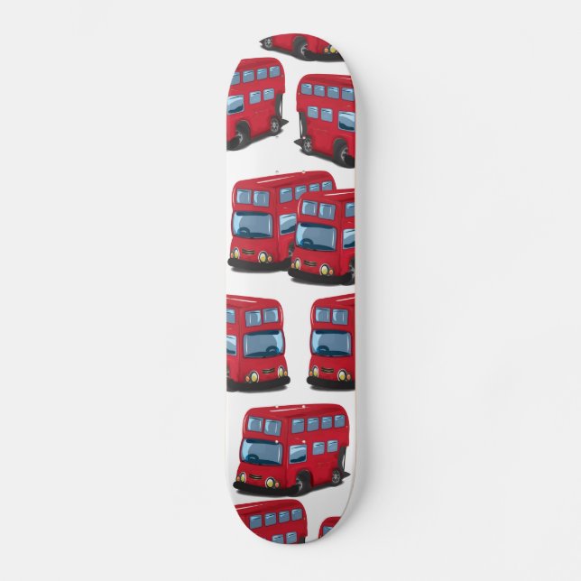 London Bus Skateboard (Front)