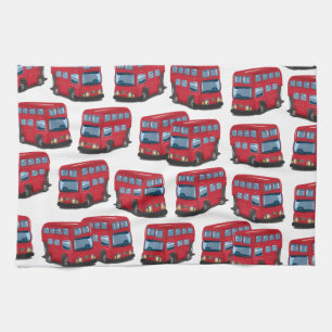 London Bus Tea Towel