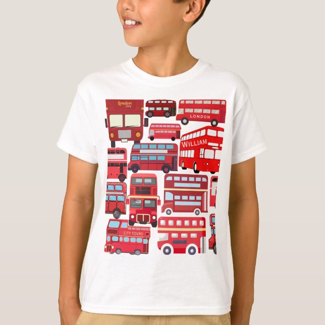 London Buses/Red Buses T-Shirt (Front)