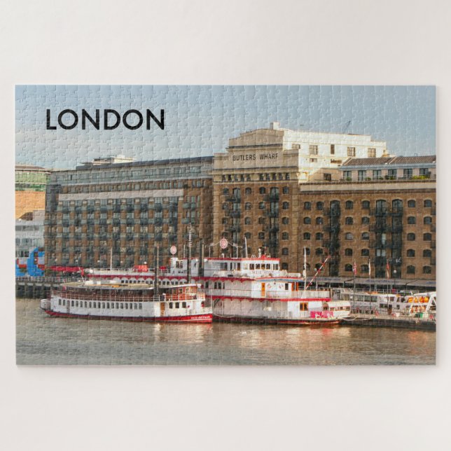 London: Butlers Wharf, England Jigsaw Puzzle (Horizontal)