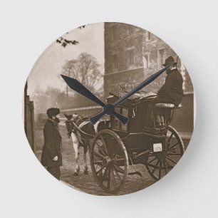 London Cabmen, from 'Street Life in London', 1877- Round Clock