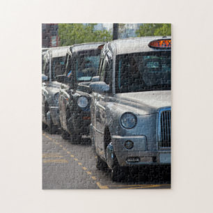 London Cabs Jigsaw Puzzle
