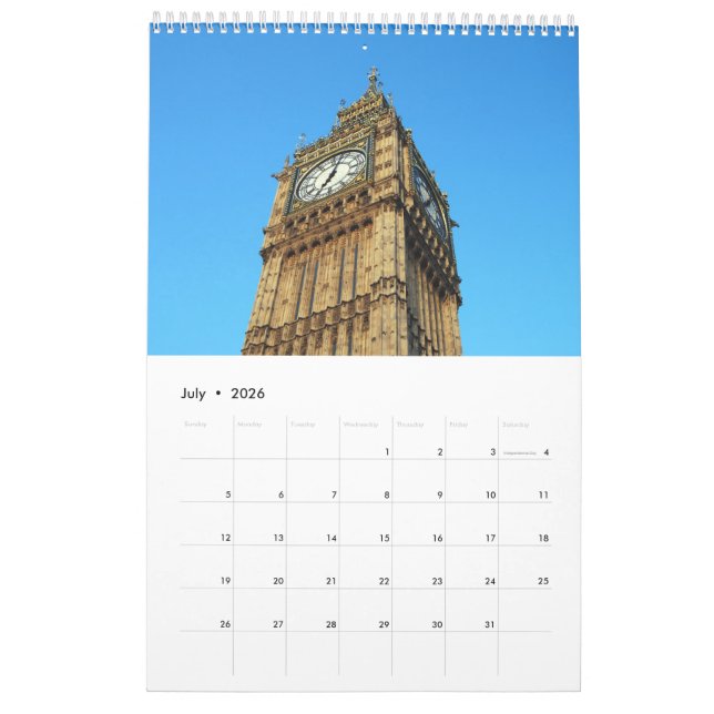 London Calendar (Jul 2026)