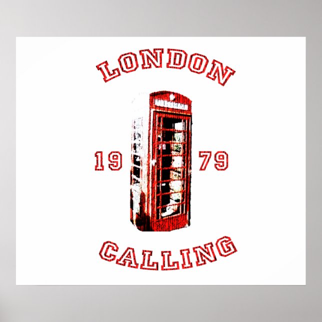 London Calling 1979 Poster (Front)