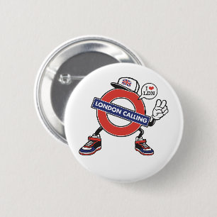London Calling 6 Cm Round Badge